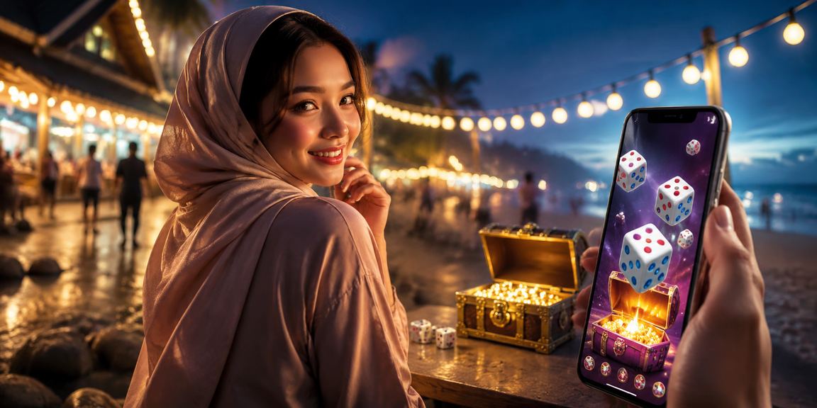 Pengguna Kota Bharu memainkan permainan dadu dalam talian melalui aplikasi mudah alih 173 pada peranti Android